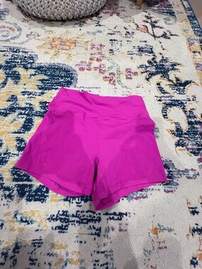 Till you collapse pink biker shorts